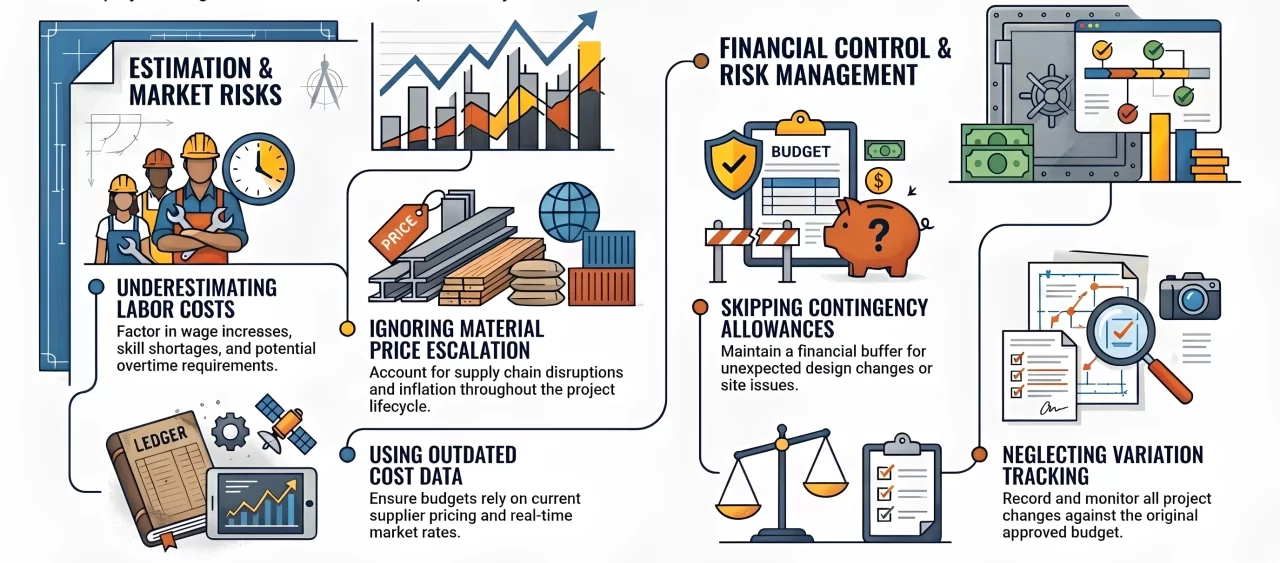 common construction budgeting mistakes
