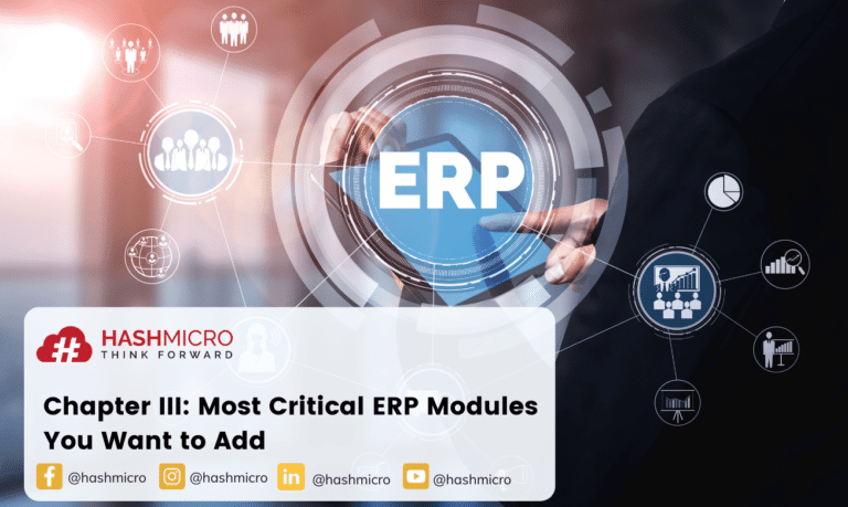 Chapter III: Most Critical ERP Modules You Would Want to Add