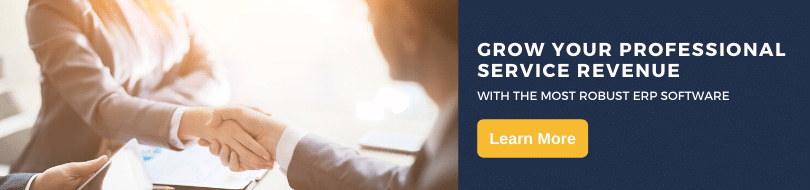 professional service erp system