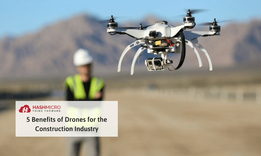 drones in construction