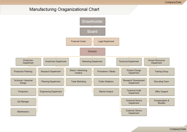 company organizational structure