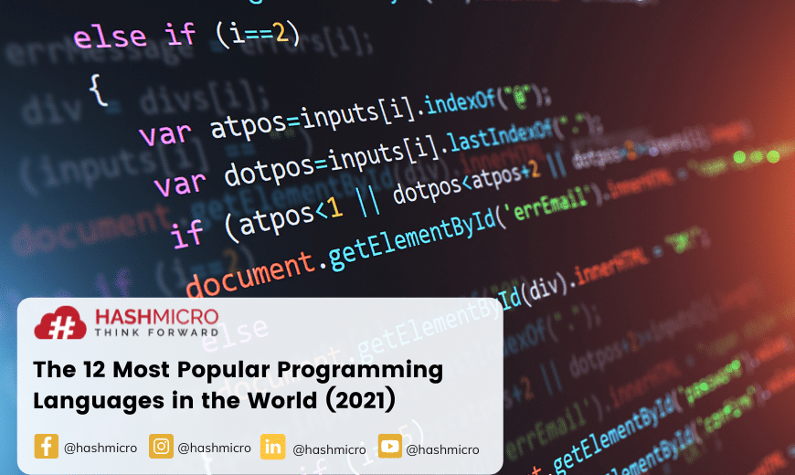The 12 Most Popular Programming Languages In The World 2021