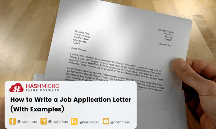 How to Write a Job Application Letter (With Examples)