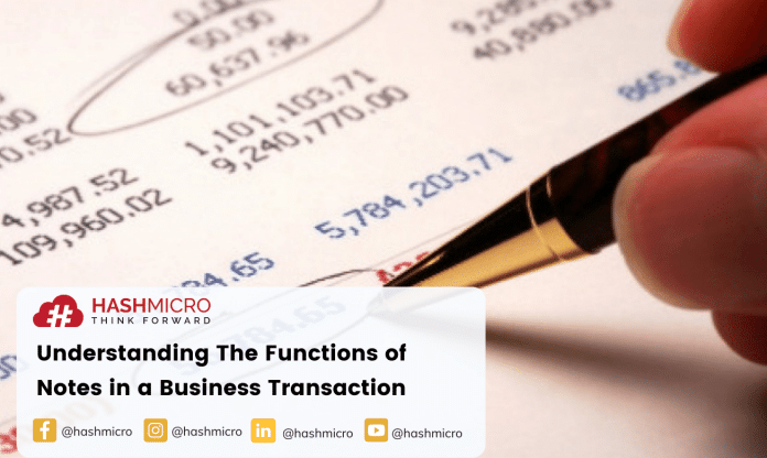 Understanding The Functions of Notes in a Business Transaction