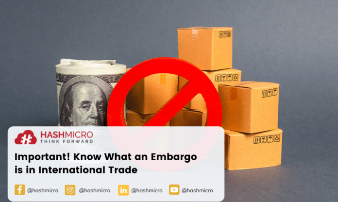 Embargo meanings