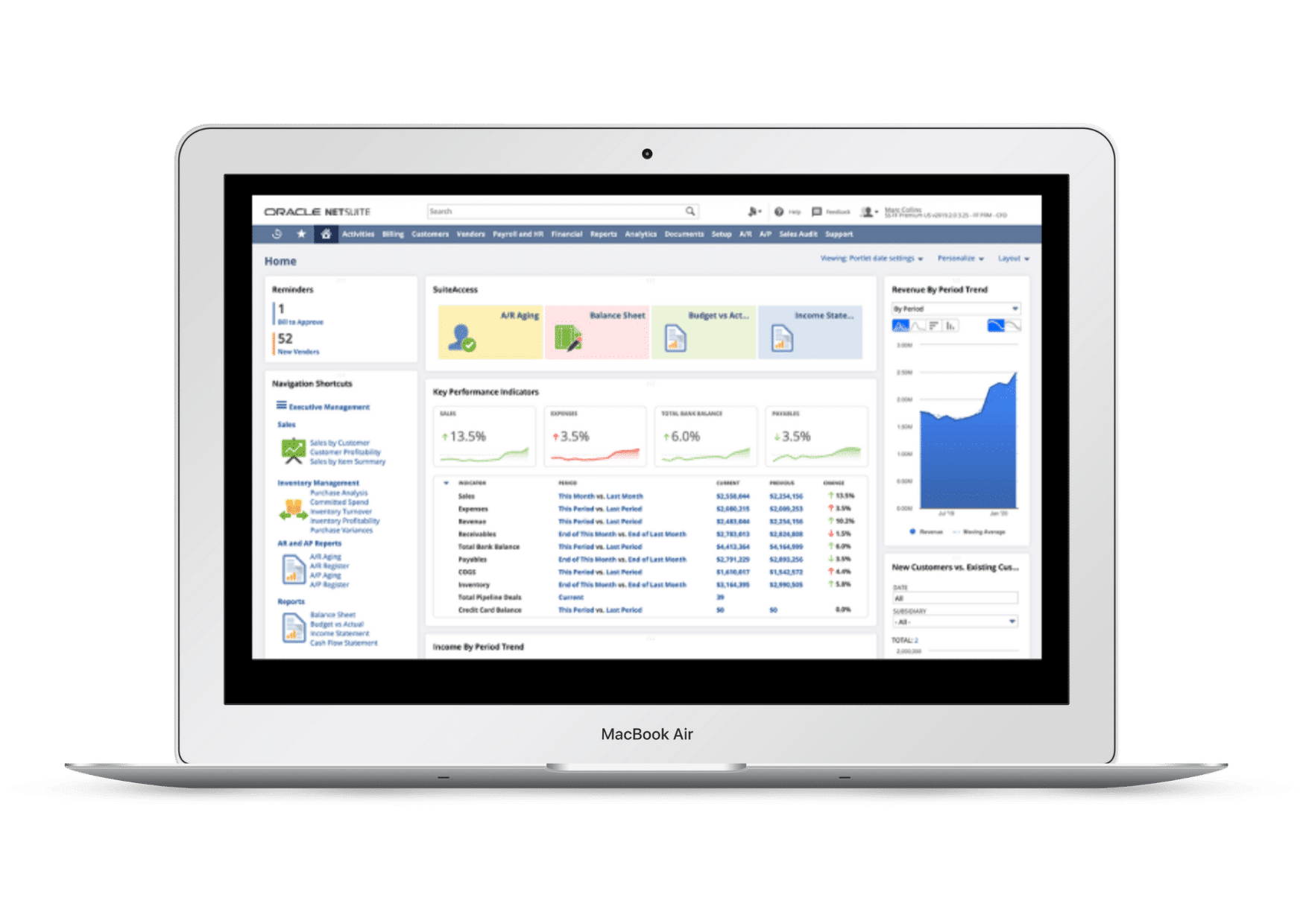 ERP System Examples: Netsuite