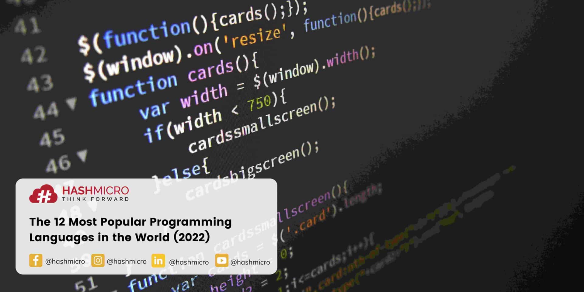 Top 12 Most Used Programming Language For Engineer