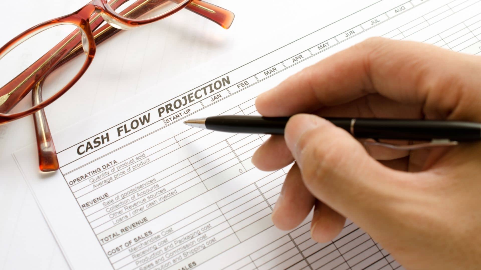 cash flow projection