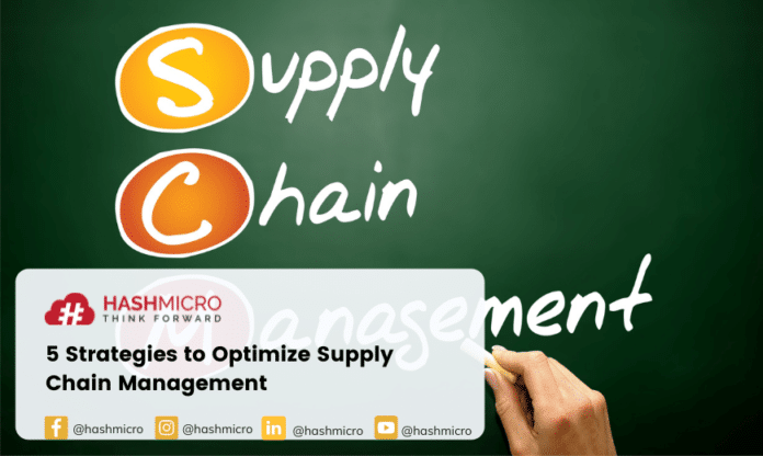strategies to optimize supply chain