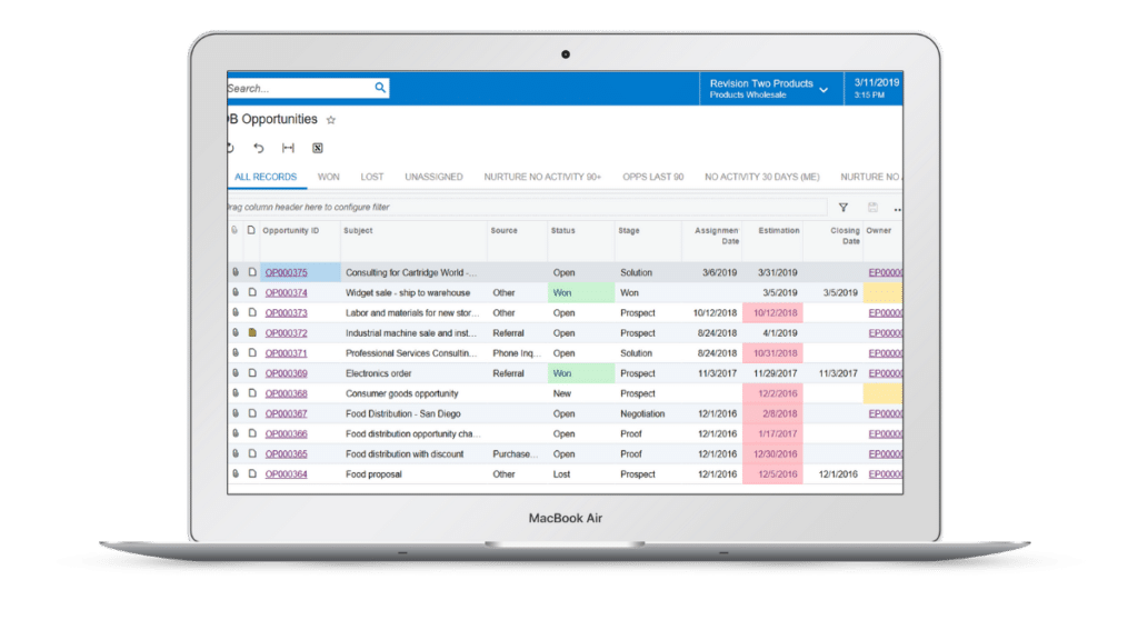 Acumatica ERP Software