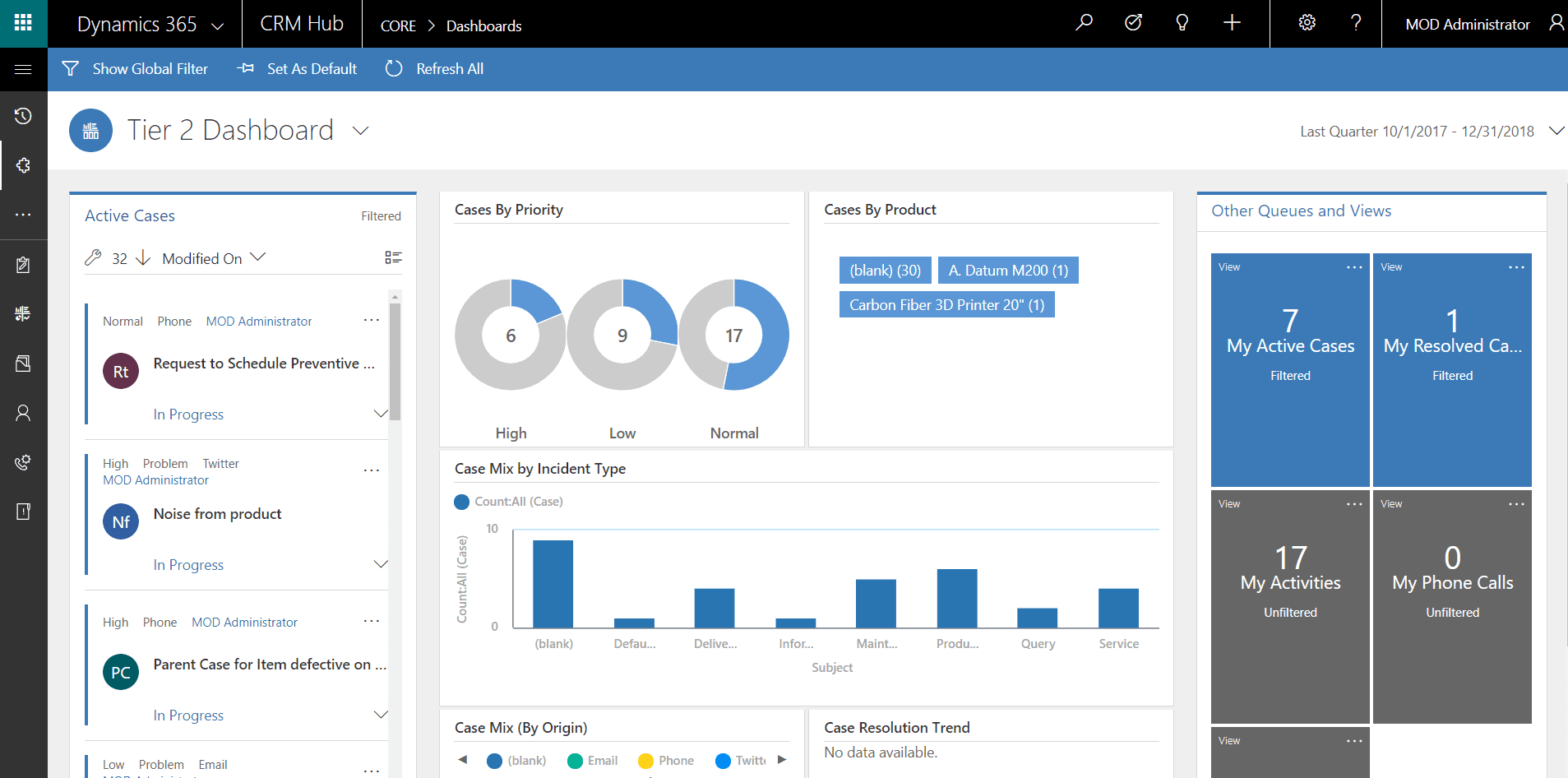 Dynamic 365 ERP Web Application