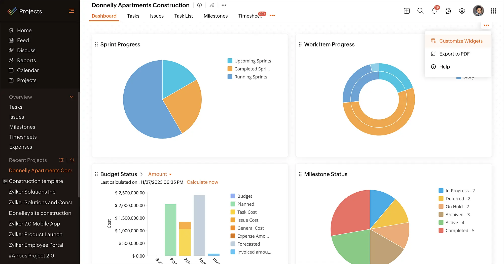 project management system 
