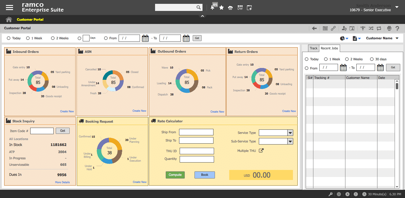 ramco erp for logistics