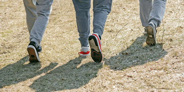 balance between stepping outside and work from home