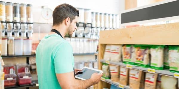 An inventory management application that can help keep track of each item