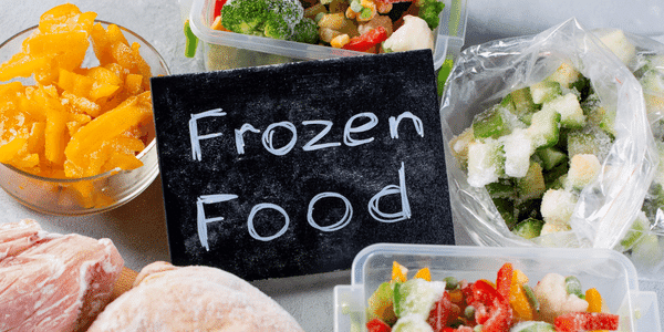 healthy vegetarian frozen food