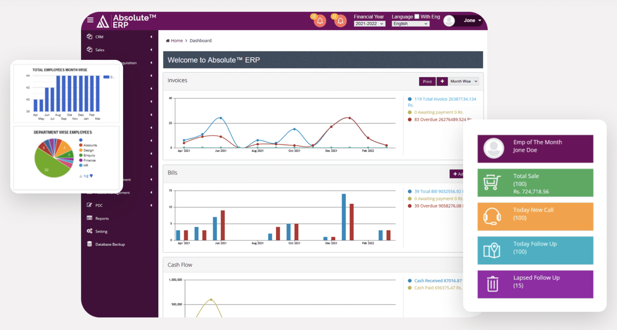 absolute erp best erp trading application