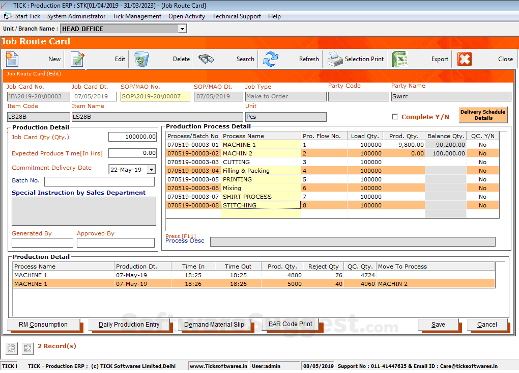 ERP Distribution Software