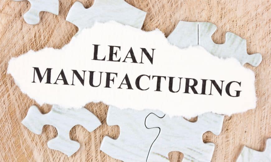 Lean Manufacturing as one of the Advance Features of Textile Manufacturing Software
