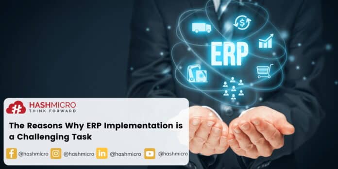 Why ERP Implementation is a challenging task