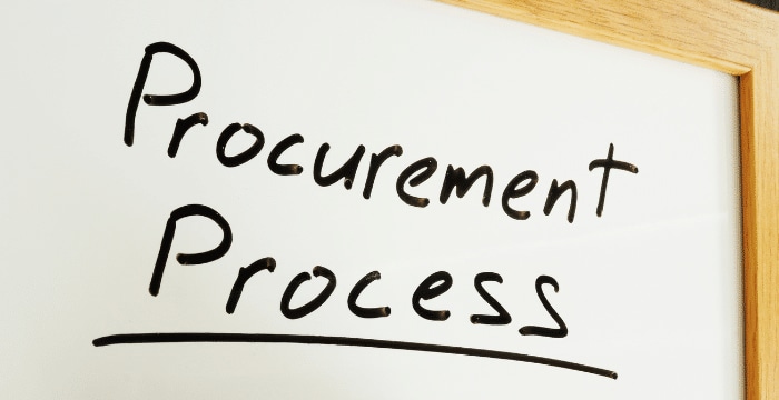 Procurement process steps