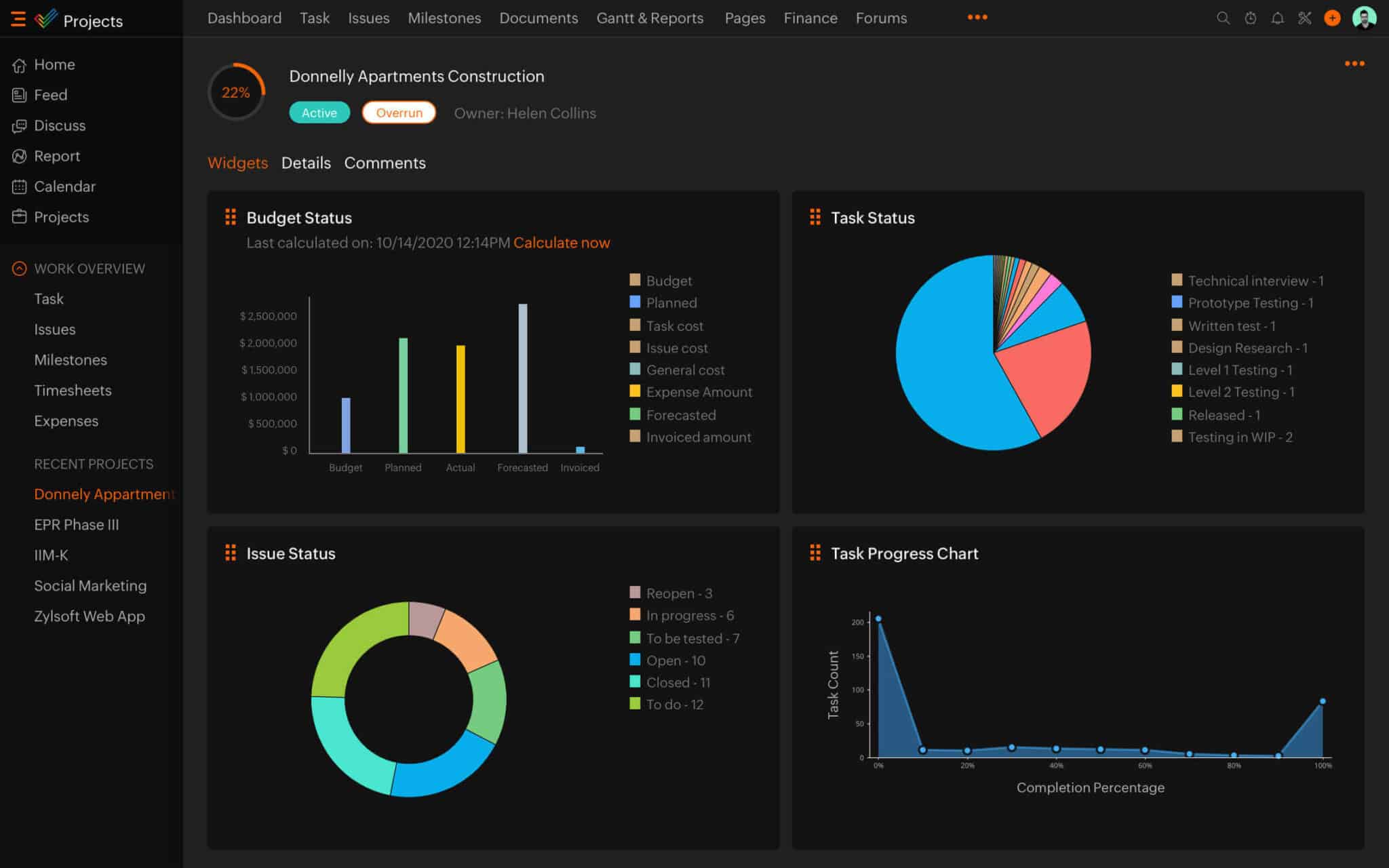 Zoho Project