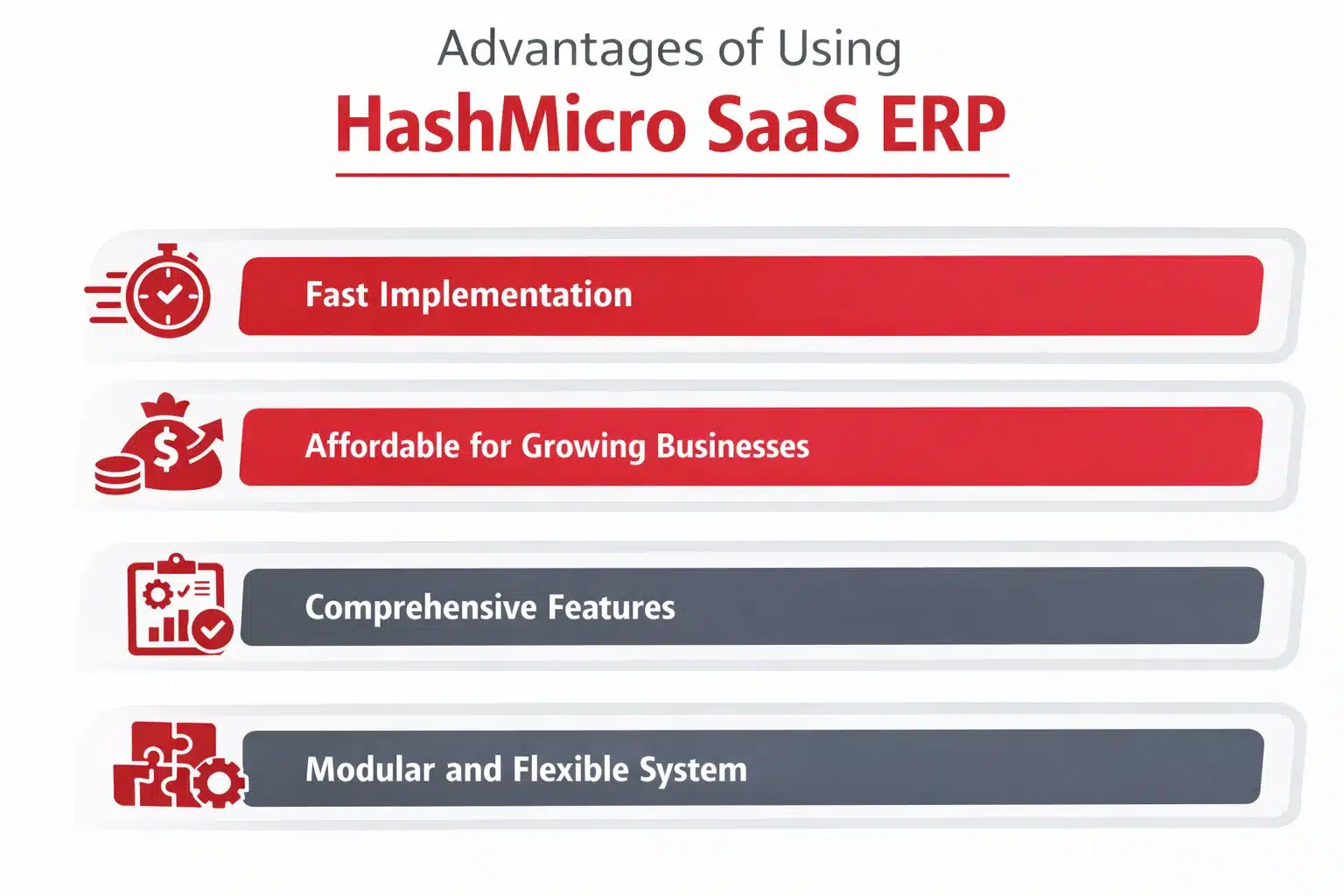 Advantages of Using HashMicro SaaS ERP