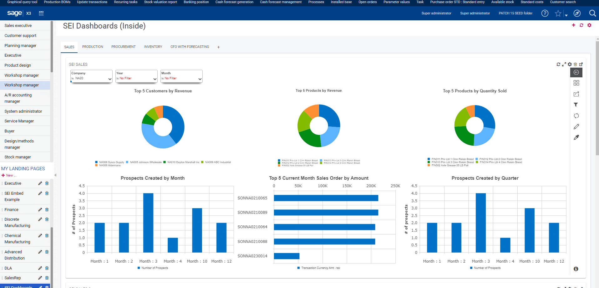 sage x3 erp for aerospace and defense