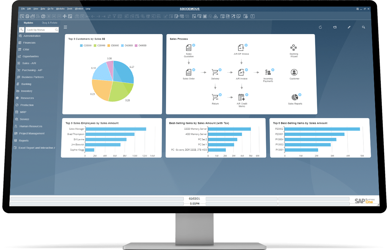 sap erp for tea industry