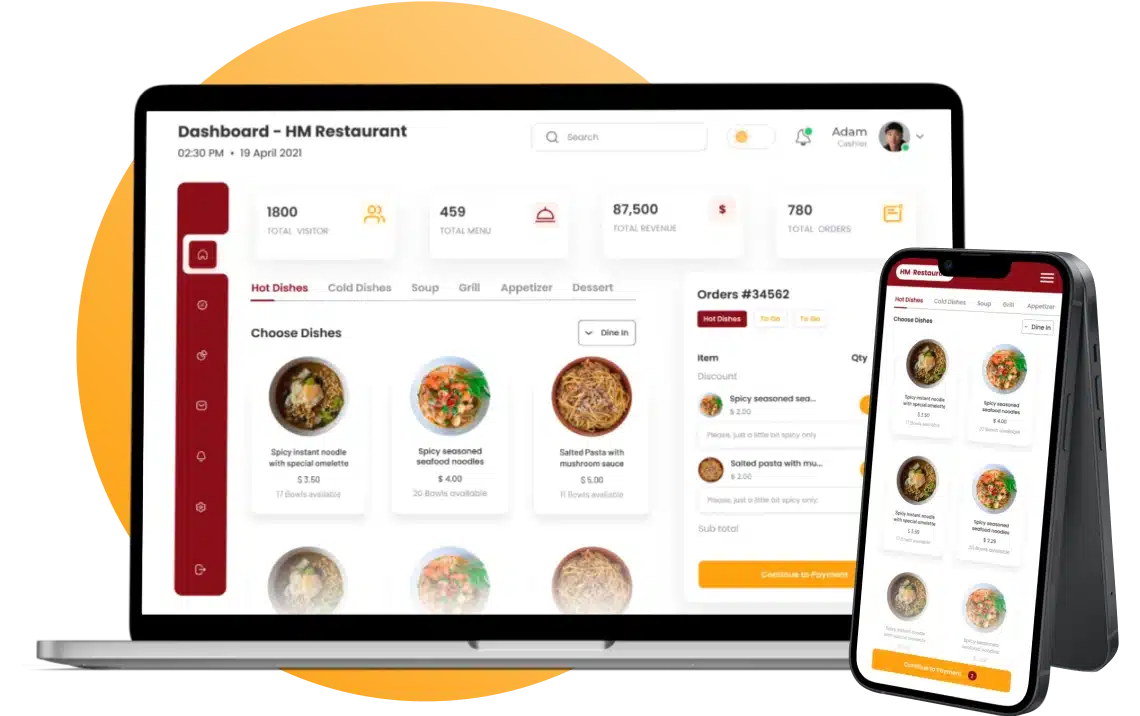 HashMicro Restaurant POS System