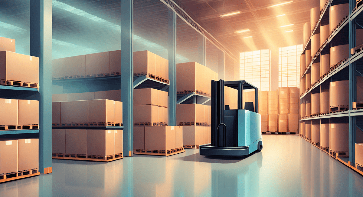 warehouse automated guided vehicles agvs