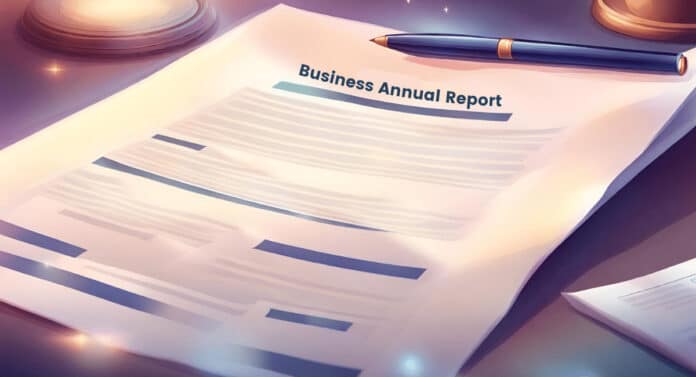 business annual report