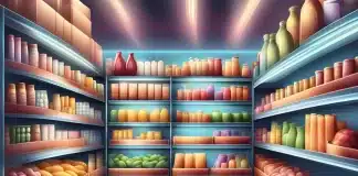 a picture resembling a large food inventory