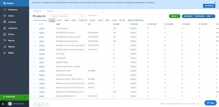 shipbob inventory management software for startups