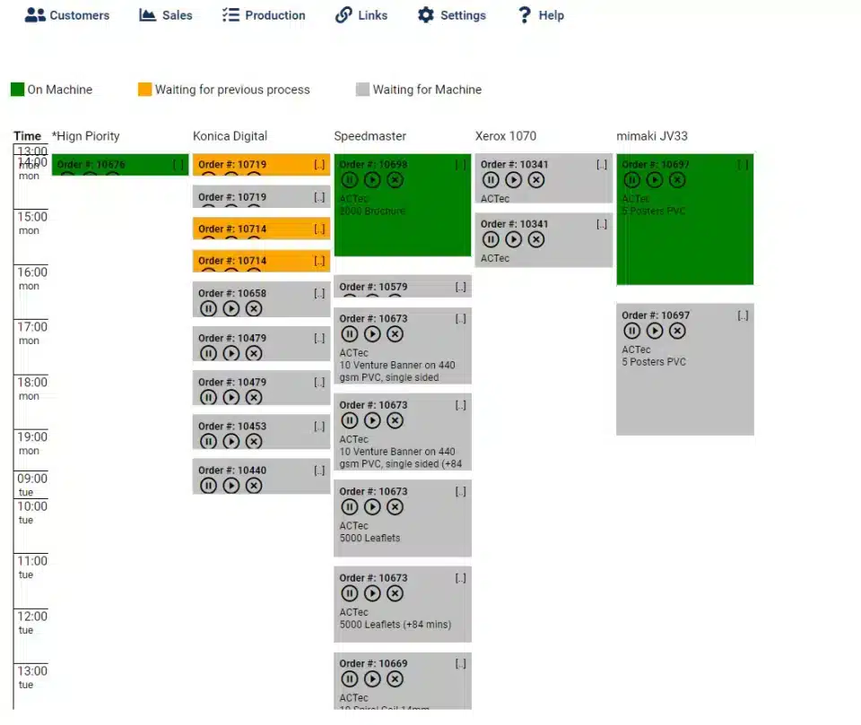 Printlogic erp software for printing industry
