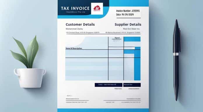 tax invoice template