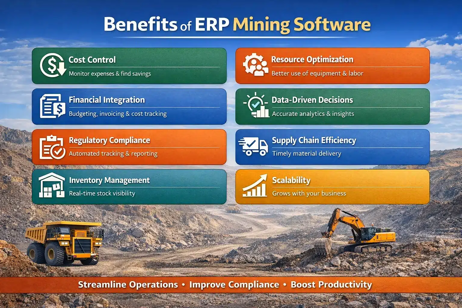 Benefits of ERP mining software