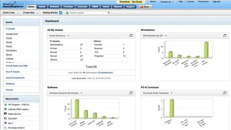 asset management software