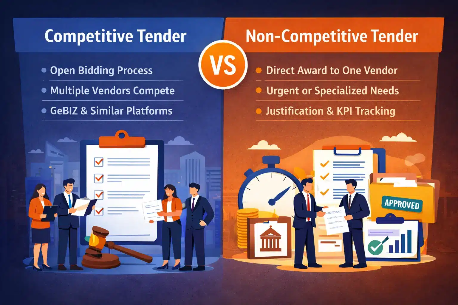Competitive Tender vs. Non-Competitive Tender