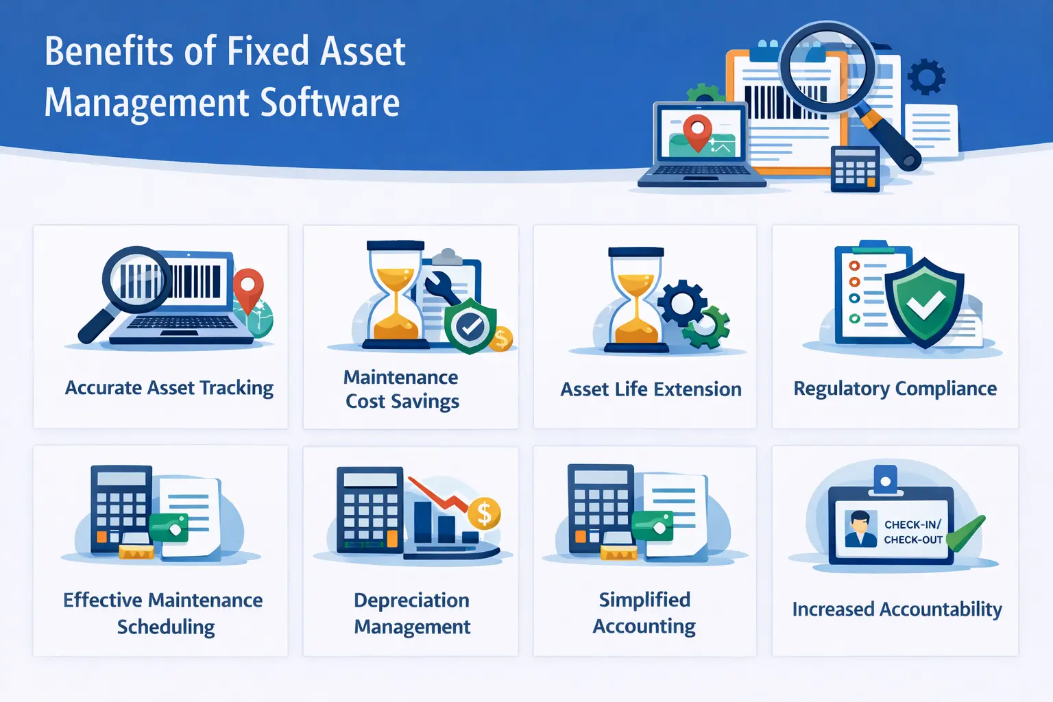 What are the Benefits of Fixed Asset Management Software?