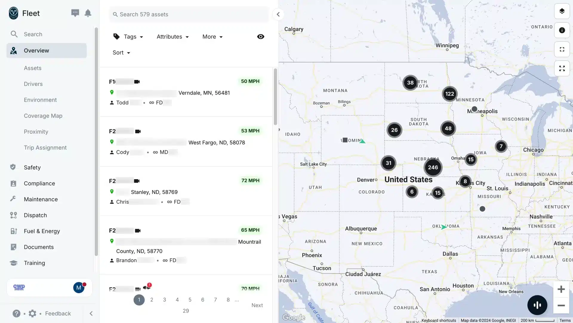Samsara Transportation Management System