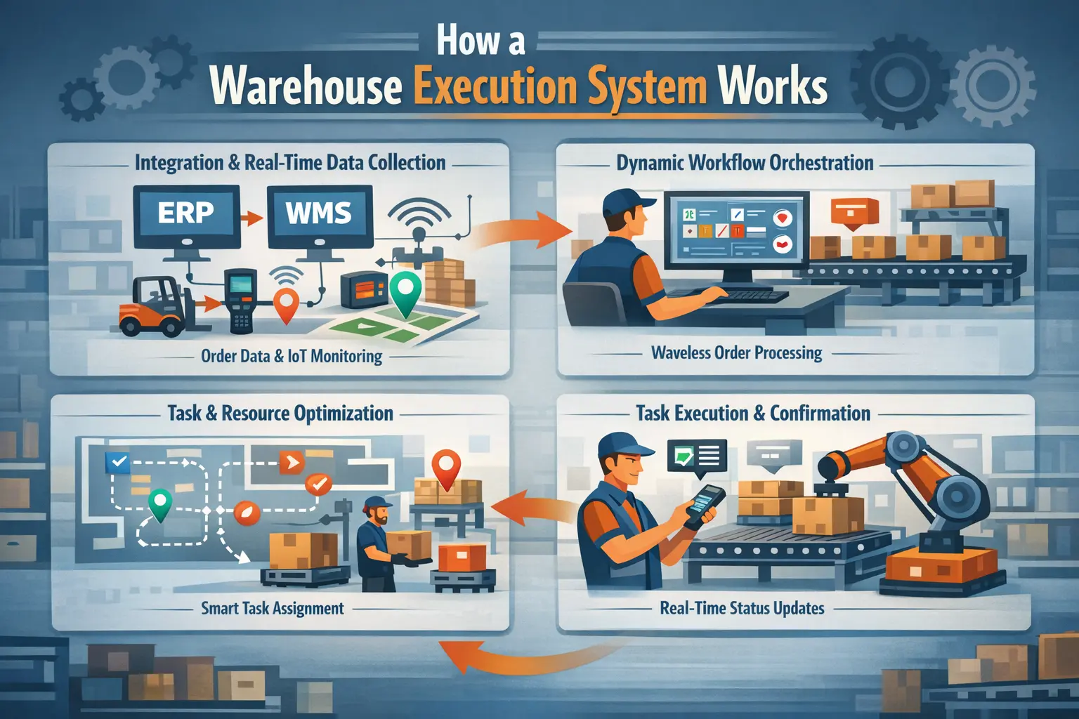 How Does a Warehouse Execution System Work?