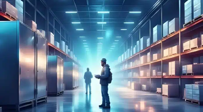 cold storage warehouse hashmicro