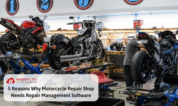 5 Alasan Usaha Bengkel Motor Perlu Software Repair Management