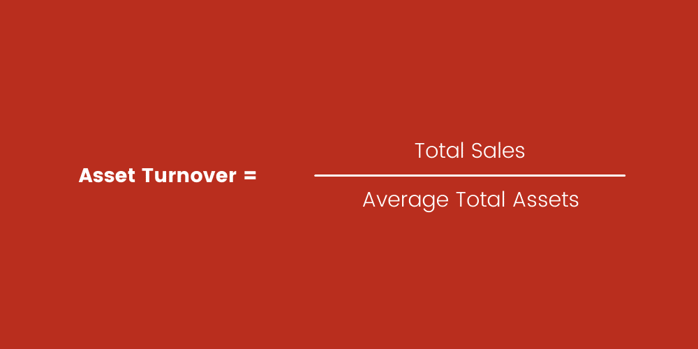 asset turnover formula