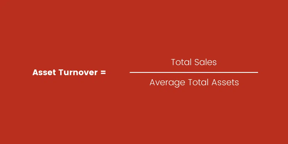 asset turnover formula