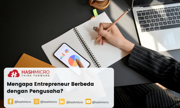 perbedaan entrepreneur dengan pengusaha