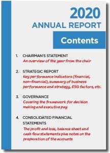 annual report adalah