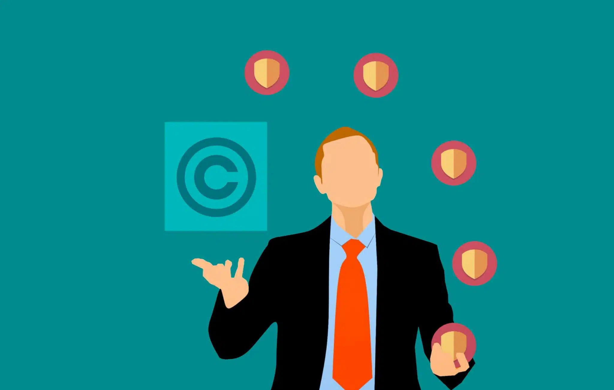 Animasi Copyright Logo