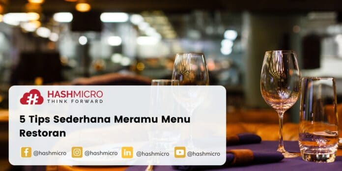 Menu restoran